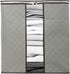 2 Pack Foldable Erect Storage Bags Under Bed Closet Organizer 18 x 11 x 19 inch (L x W x H) - for Quilt Blanket Pillow Clothes Bedding - Clear Window & Handles - Easy to Fit 5 Throw Pillows by Szxc