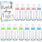 Roowest Bottle Chug Baby Shower Game Favors 12 Pcs Baby Shower Bottles
