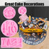Hand Tools Silicone Molds 4 Pcs, Mini Construction Tools Chocolate Fondant Molds for Cake Decorating & Crafts