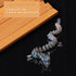 LIYAOLI 3D 15 Inch Large Metal Printed Articulated Chinese Dragon Figurine Statue Bookshelf Decor Three Color Flexible