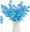 24 pcs Christmas Berries Stems Artificial Berry Stems for Christmas Tree Ornaments