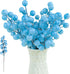 24 pcs Christmas Berries Stems Artificial Berry Stems for Christmas Tree Ornaments
