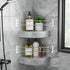 songsoso 2 Pack 713 Inches RV Shower Corner Storage Bar, Camper Shower Caddy, Adjustable Bathroom Organizer, Stainless