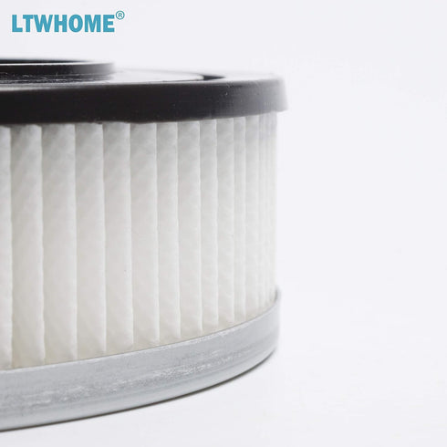 LTWHOME Replacement Ash Vacuum Motor Filter, Fit for Powersmith PAVC101, Pack of 2