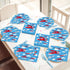 50 Set 200PCS Qyeahkj Guests Airplane Plates and Napkins Party Supplies Plane Party Decorations Disposable Tableware