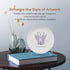 TR-LIFE Plate Stands for Display, 4 Inch Plate Holder Display Stand + Metal Easel Stand for Picture Frame, 2 Pack