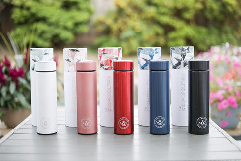 16oz/480ml Teabloom - The ORIGINAL All-Brew Travel Tumbler & Thermos | OPRAHs Favorite | Stainless Steel Insulated