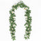 SOMYTING Artificial Daisy Garland, Decorative Fake Flower Vine, 5.6Ft Silk Flower Greenery for Home Garden Wedding Arch