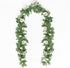 SOMYTING Artificial Daisy Garland, Decorative Fake Flower Vine, 5.6Ft Silk Flower Greenery for Home Garden Wedding Arch