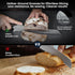 2026 Offset 10.5 Inch SYOKAMI New Upgraded Bread Knife for Homemade Bread, Resharpenable Serrated Knife, Ultra-Sharp