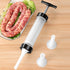 kulusion (3 Sausage Stuffer - Homemade Manual Sausage Maker, Fast Meat Filling Machine, Food Grade Kitchen Sausage