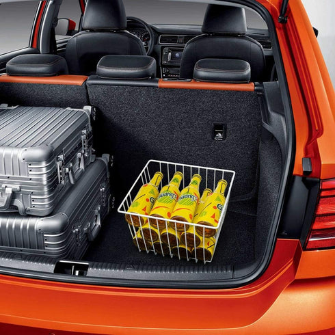 SANNO Wire Baskets Storage for Refrigerator Freezer, Metal Organizing Bins with Handles for Kitchen