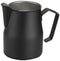 Metallurgica Motta 800798603 Stainless Steel Black Coated Frothing Pitcher, 25.4 Fl. Oz