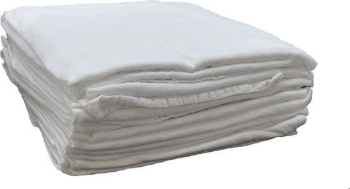 Nouvelle Legende Reusable Cotton Flour Sack Towels, 4-Pack, 28 x 29 Inches, White