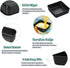 P&P CHEF 6” Square Cake Pans for Baking, 2-Piece Small Lasagna Brownie Pan, Non-stick Coatings