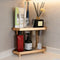 YUPER Corner Bathroom Counter Organizer, 2 Tier Countertop Corner Shelf for Perfume,