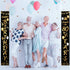 2 Pieces 80th Birthday Party Decorations, Cheers to 80 Years Banner, Welcome Porch Sign