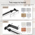 SetSail Paper Towel Holder, Single Hand Operable Paper Towel Holder Under Cabinet with Adjustable Damper, Easy Tear