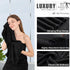 8 Set Black|2 Sheet,2 Towels,4 Cozy Set Piece Bath Towel Oversized Large Bath Hand Washcloths| Ultra Soft Bath Towel