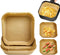 150 Pack Square Mini Air Fryer Liners for 2qt Air Fryer, Disposable Non-stick Baking Paper