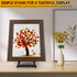2 Pack 10 Inch Wooden Display Stands, Easel Stand for Decorative Picture Frames, Book Display
