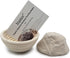 5 Inch Round Banneton Bread Proofing Basket 2 pcs, Handmade Natural Rattan Cane Brotform with Linen Liner Cloth