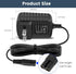 Replacement Charger for Bissell Pet Hair Eraser Vacuum, Compatible with Bissell 2390A 2390 23903 2284 2387
