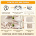 VAKEEN 3 Beeswax Bread Bags, Reusable Organic Linen Beeswax Bread Bag for Sourdough, Keep Fresh and Large Capacity