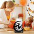 Halloween Paper Towel Holder, Black Witch Kitchen Decor Accessories for Home, Large Metal Stand for Countertop