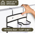 2PK 12 Large Pockets Over Door Hanging Shoe Organizer