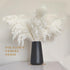 Matte Black Flower Vase, 6" Small Modern Ceramic Vase for Flowers, Minimalist Farmhouse Boho Centerpieces Decor