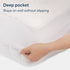 Niagara Cotton Twin Mattress Topper, Pillow Top Quilted Fitted Cooling Cover for Back Pain, Fits 20 Inches (39x75)