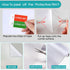 Coavas Window Privacy Film, Frosted Glass Window Clings, Decorative Bathroom Door Window Coverings