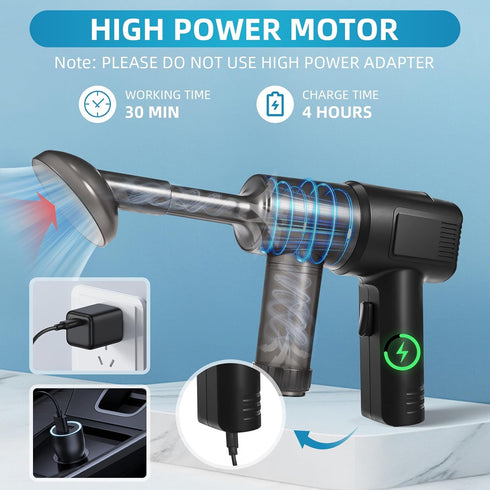 Cordless Bug Vacuum Cleaner - Portable Handheld Insect Catcher with Strong Suction, Ideal for Home, Car & Travel