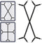 Foloda Bed Sheet Holders - 2 pcs Adjustable Fitted Sheet Straps Holders for Bed Corner, Keep Sheet Firm Tight