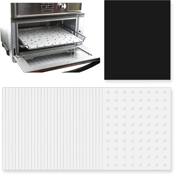 Parchment Paper Sheets for Toaster Oven, 10 x 12 Precut Non-Stick Oven Liners for Baking and Cooking