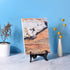 uxcell 2pcs 4" Wooden Easel Plate Holder, Folding Display Stand for Decorative Picture Frame, Black