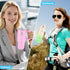 40 oz 40 oz 2 Tumbler with Handle and Straw or Convert to Insulated Water Bottle Fits in Cup Holder. Stainless Steel