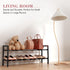 2 Closet, 18-33 Bumusty Tier Expandable Shoe Rack for Adjustable Shoe Rack for Small Space, Small Shoe Organizer