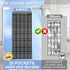 Aheroi 35 40 lbs, Closet Over the Door Shoe Organizer, Pockets Mesh Shoe Organizer Door Hanger, Large Hanging Shoe Rack