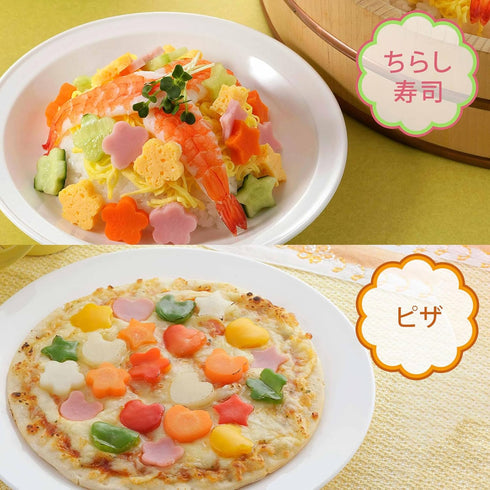 Shimomura Planning 20830 Let's Cooking Tsubamesanjo Nukigata Set of 4, Made in Japan