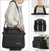 Mixer Carry Bag, Compatible with KitchenAid Mixers 6-8 Quart, Storage with Pockets, Black