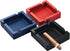 Large Black Cigar Ashtray for Cigarettes, Dual-use Unbreakable Silicone Ashtray for Outdoor/Indoor Home Decor