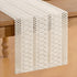 Summer 48in Socomi Boho Table Runner Farmhouse Rustic Macrame Seasonal Long Woven Cotton Linen Small Coffee Dining