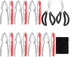 Seafood Cracker Tool Set, Stainless Steel Crab Crackers, Lobster Sheller, Crab Leg Fork, Seafood Scissors, 24Pcs