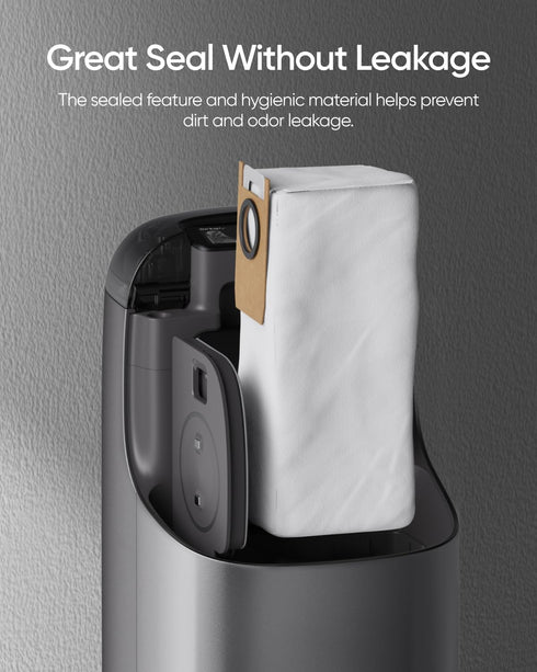 eufy Dust Bag for Robot Vacuum Omni S1 Pro, 3 Packs Included, 6-Month Replacement