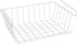 YBM HOME Under Shelf Storage Basket, 12-inch, White #1184