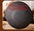 YIKANGHENG Thin Korean Grill Pan, 9 Inch Iron with Non-stick Coating for Home and Outdoor Cooking