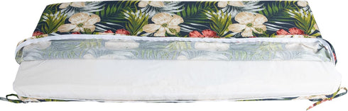 Magpie Fabrics 45x18x3 Inch, Patio Bench Cushion Cover NO Insert! Water Resistant UV Protection Outdoor Swing Loveseat