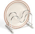 LENITH 304 Stainless Steel Wire Cutting Board Holder, Kitchen Organizer with 2 Sectional Racks